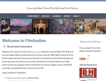 Tablet Screenshot of filmbodies.com